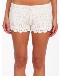 Vintage Havana Surf Gypsy By Crochet Cover Up Shorts