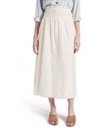 Current/Elliott The Rancher High Waist Cotton Skirt