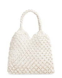 Knotty Crochet Tote Bag