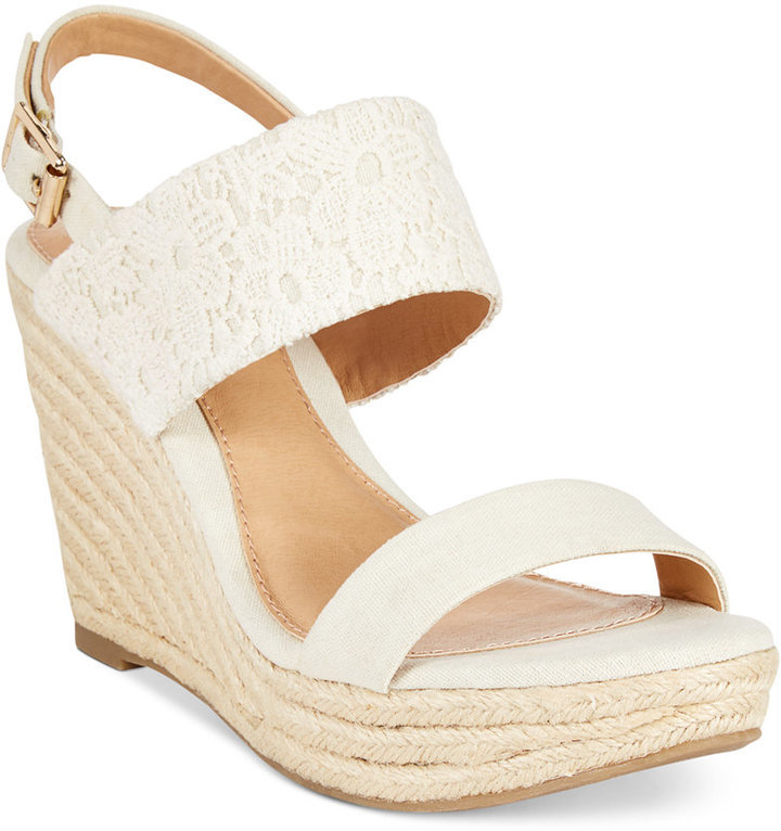 report wedge sandals