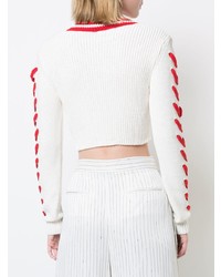 Off-White Cropped Corset 