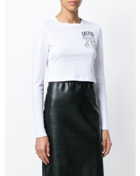 Calvin Klein Jeans Cropped Ed Top