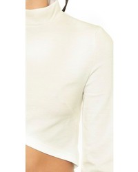 Renamed Cropped Long Sleeve Blouse