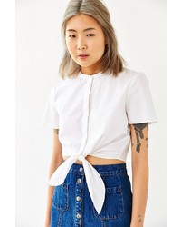 Alice Ritter Alice Uo Betty Cropped Shirt