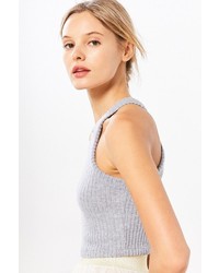 Truly Madly Deeply Blakeley High Neck Cropped Top