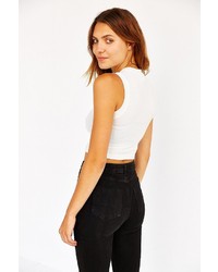 Urban Outfitters Blq Basiq Cropped Muscle Tee