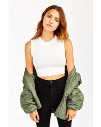 Urban Outfitters Blq Basiq Cropped Muscle Tee