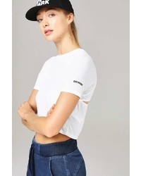Ivy Park Cut Out Layered Crop Tee