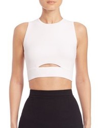 Carven Cutout Cropped Top