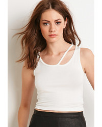Forever 21 Cutout Neck Crop Top