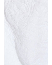 A.L.C. Devon Cropped Cotton Blend Jacquard Top