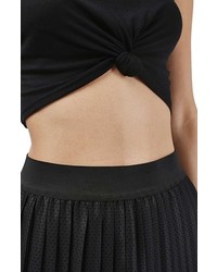 Topshop Knot Front Crop Camisole