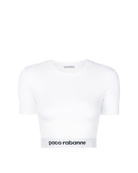 Paco Rabanne Logo Cropped Top