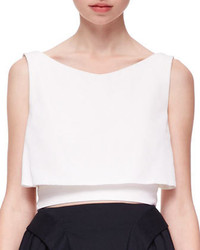 McQ Alexander McQueen Tiered Cropped Party Top