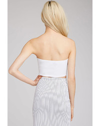 Forever 21 Notched Crop Top