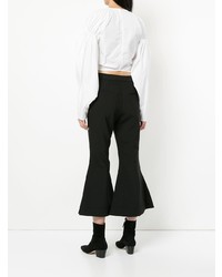 Ellery Phone Home Cropped Wrap Top