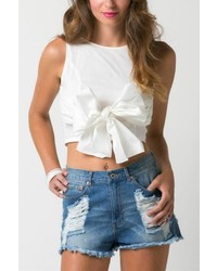 Pretty Little Things Bow Crop Top
