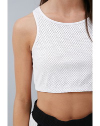 Forever 21 Private Archives Perforated Crop Top