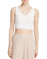 Olivaceous Ribbed Crop Top