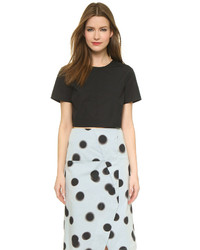 Marc by Marc Jacobs Short Sleeve Crop Top