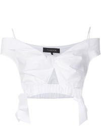 Thakoon Addition Cut Out Cropped Top