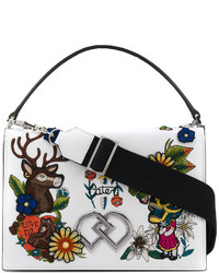 Dsquared2 Embroidered Dd Crossbody Bag