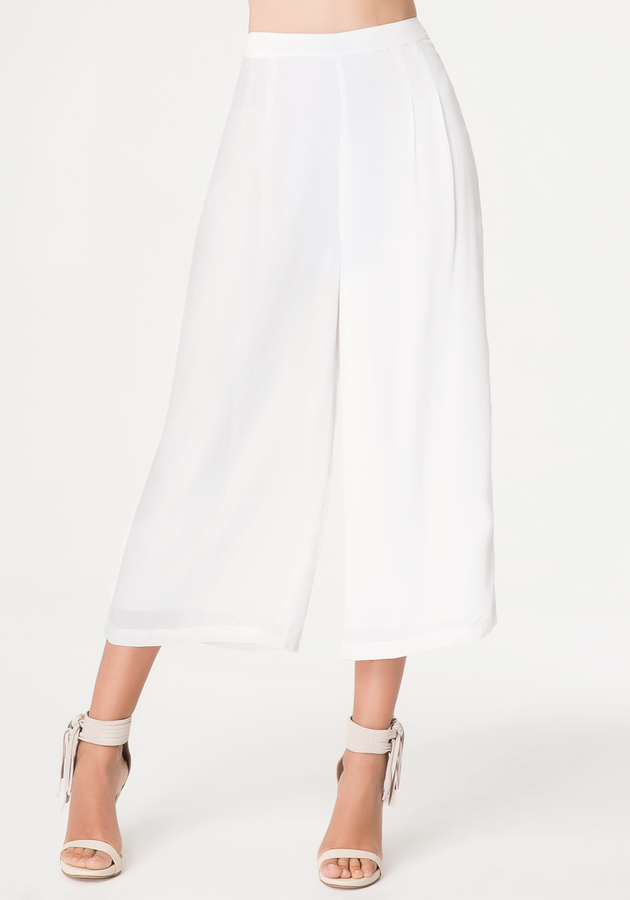 Bebe Petite Embroidered Culottes 139 Bebe Lookastic