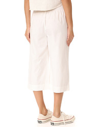 Madewell Smocked Mayfield Culotte Pants