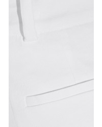 Diane von Furstenberg Stretch Linen Blend Culottes White