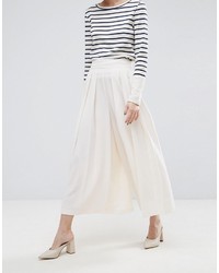 Asos Tailored Culottes With Large Fold Pleat Front