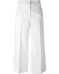 Thom Browne Wide Leg Cropped Trousers