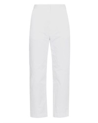 Marni Wide Leg Cotton And Linen Blend Trousers