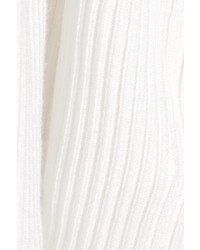 3.1 Phillip Lim Cutout Ribbed Wool Blend Top White
