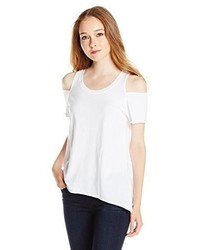 LAmade Luxury Wash Cold Shoulder Cutout Tee