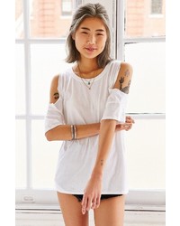 Urban Outfitters Mouchette Cold Shoulder Tee