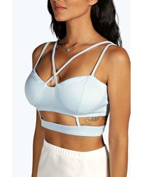Boohoo Petite Catherine Strappy Cut Out Bralet