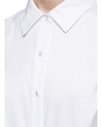 Cmeo Collective Surrender Bow Sleeve Poplin Shirt