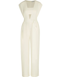 Lenny Niemeyer Belted Stretch Jumpsuit White