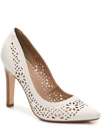 Restricted Lucky Charm Pump  White