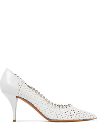 Tabitha Simmons Sold Out Laser Cut Leather Pumps