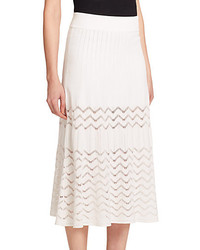 A.L.C. Snyder Perforated Knit Skirt