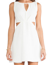BCBGeneration Double Strap Exposed Flare Dress