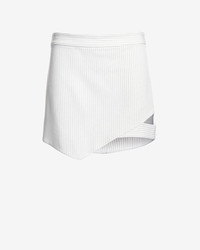 White Cutout Skirt