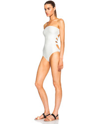 Adriana Degreas Giselle Cut Out Back Nylon Blend One Piece