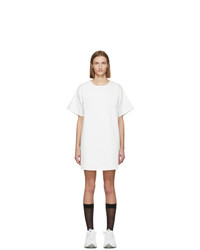 MM6 MAISON MARGIELA White Denim T Shirt Dress