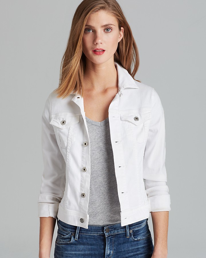 AG Jeans Ag Jacket Robyn Denim, $198 | Bloomingdale's | Lookastic