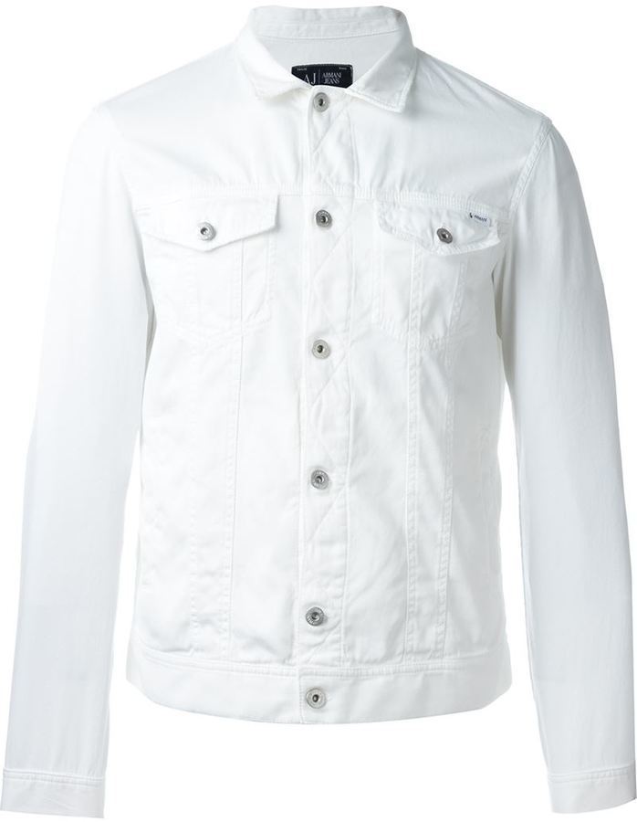 white armani jacket