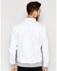 Wood Wood Denim Jacket In White