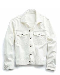 Todd Snyder Made In La Denim Jacket In White
