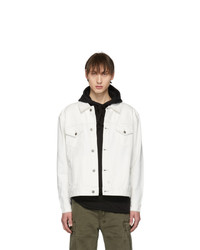 Ksubi Off White Denim Og Chalk Jacket